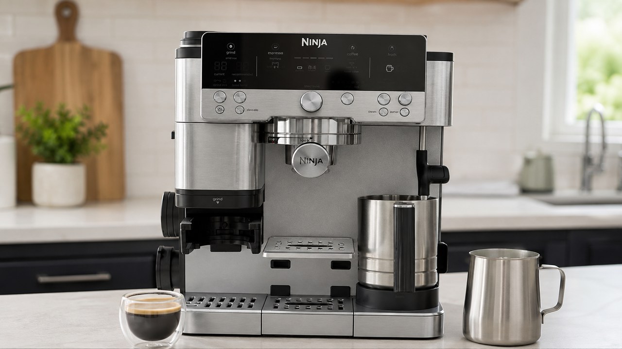 Ninja Luxe Café ES601 integrated coffee grinder