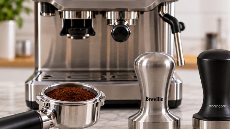 Breville Barista Touch BES880 tamper size with 54mm and 53.3mm tampers