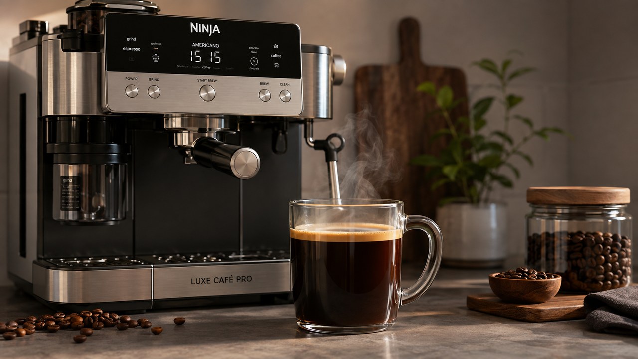 Ninja Luxe Café Pro ES701 Americano coffee
