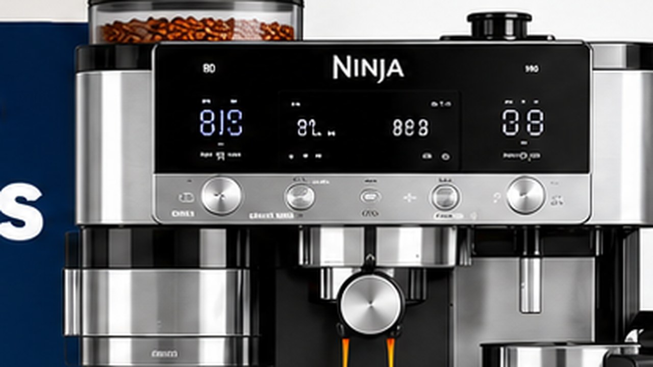 Ninja Luxe Café Pro ES701 temperature settings and coffee machine